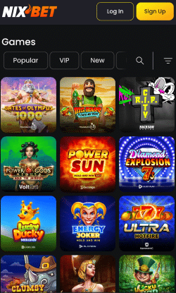 Tijd om het Nix Bet Casino te gaan ontdekken!